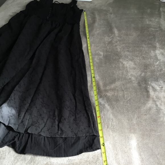 Revolve Commence Cottagecore Dress Women’s Medium Black Boho Peasant Fairygoth M - Picture 11 of 13